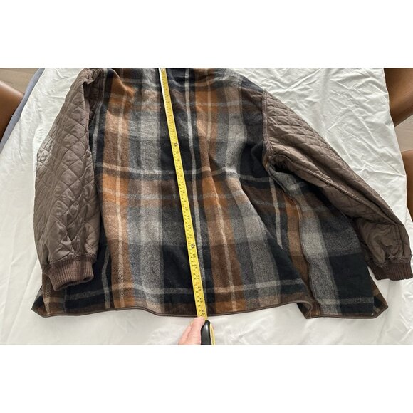 J Crew Wool Jacket Liner Men’s Lining Plaid XL - Picture 8 of 9